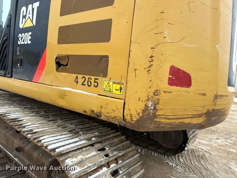 image for item DV0589 2014 Caterpillar 320EL excavator