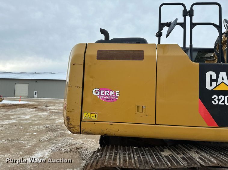 image for item DV0590 2014 Caterpillar 320EL excavator