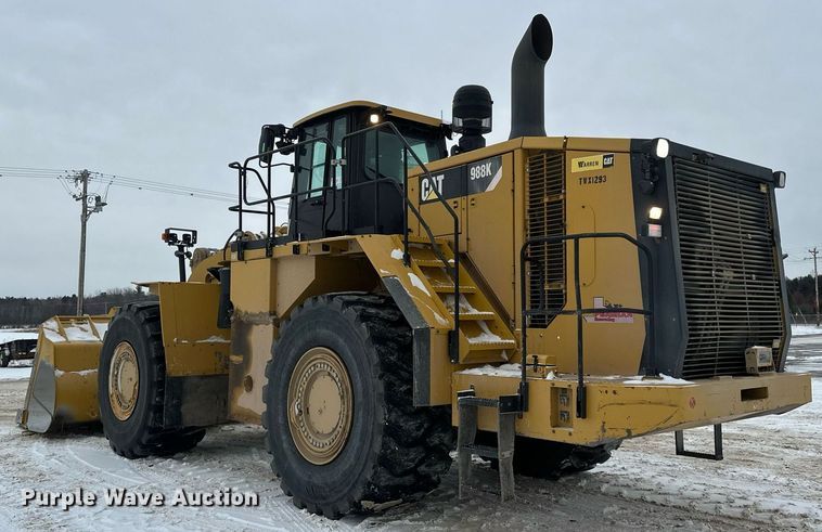 image for item DV0591 2017 Caterpillar 988K wheel loader