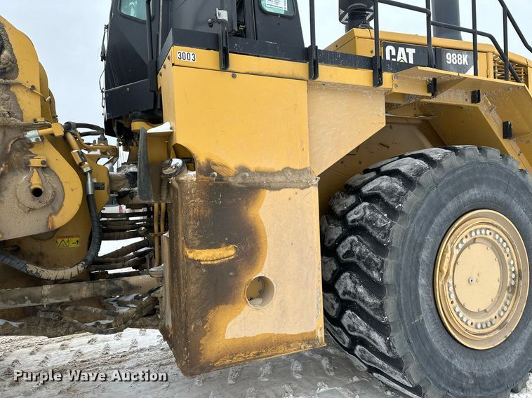 image for item DV0591 2017 Caterpillar 988K wheel loader