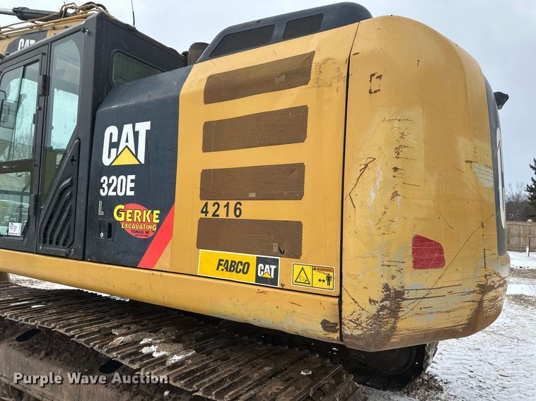 image for item DV0593 2013 Caterpillar 320E excavator