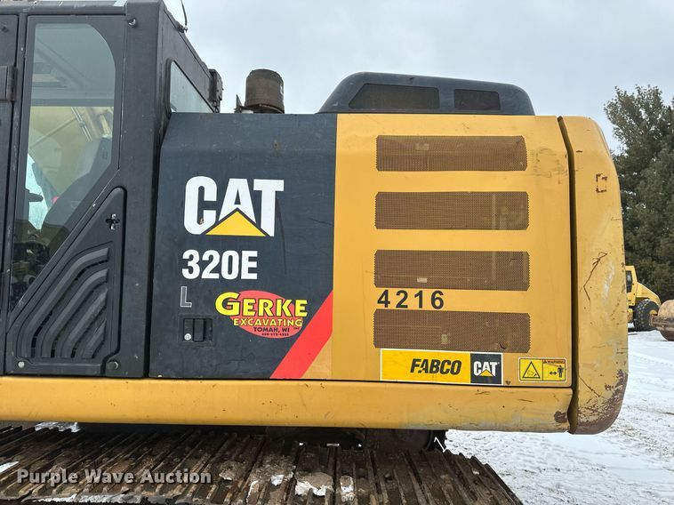 image for item DV0593 2013 Caterpillar 320E excavator