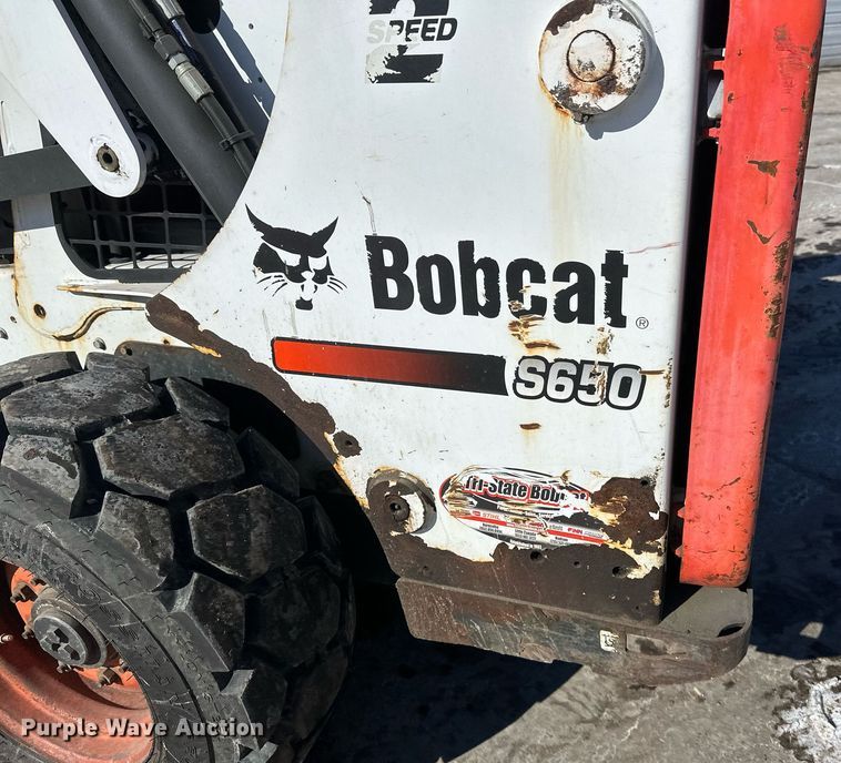 image for item DV0596 2015 Bobcat S650 skid steer loader
