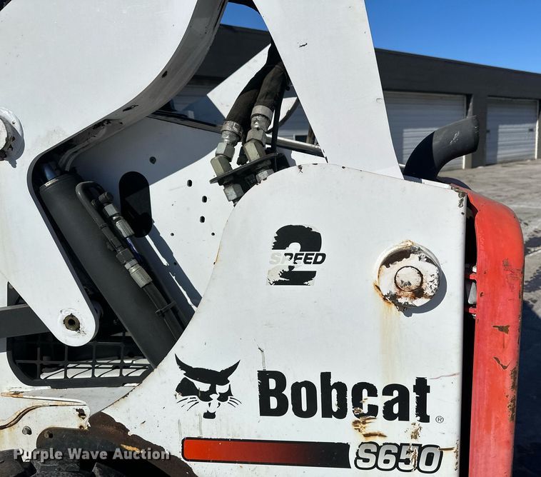 image for item DV0596 2015 Bobcat S650 skid steer loader