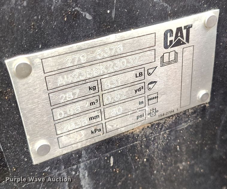 image for item DV6679 2007 Caterpillar 236B skid steer loader