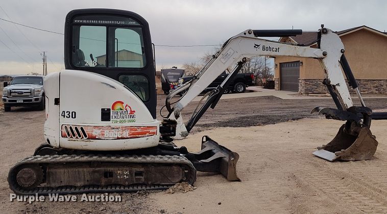 image for item DV6680 2006 Bobcat 430 ZHS mini excavator
