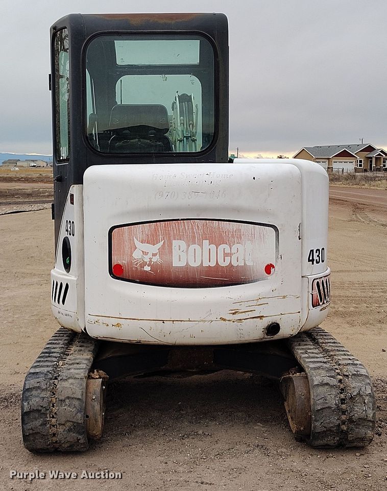 image for item DV6680 2006 Bobcat 430 ZHS mini excavator