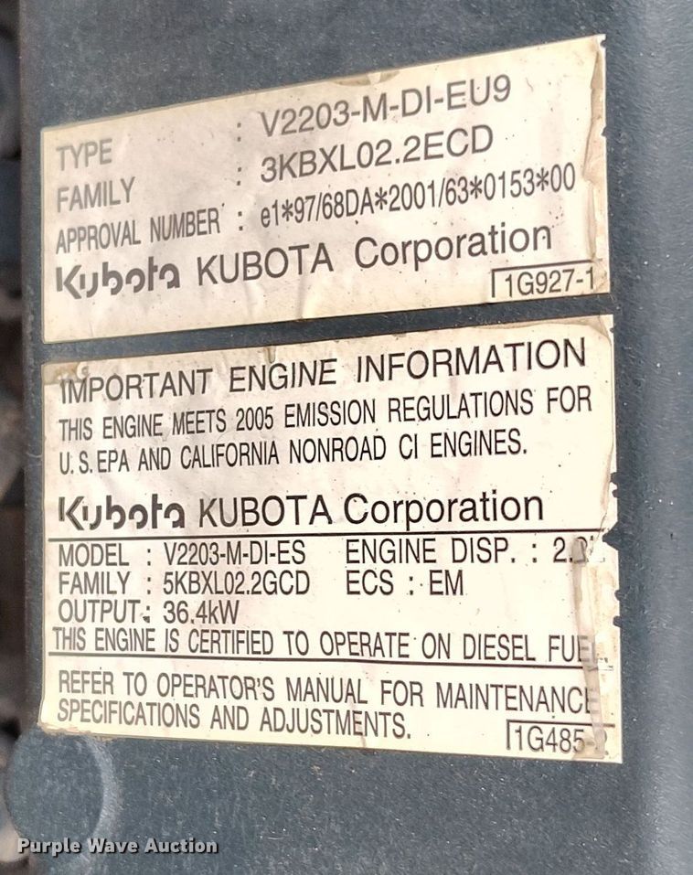 image for item DV6680 2006 Bobcat 430 ZHS mini excavator