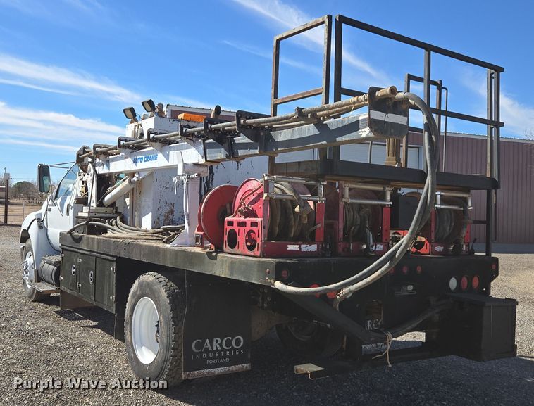 image for item DW1834 2011 Ford F750 Super Duty XL utility / service truck