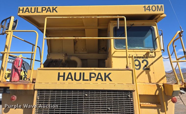 image for item DW1836 1988 Haulpak 140M haul truck