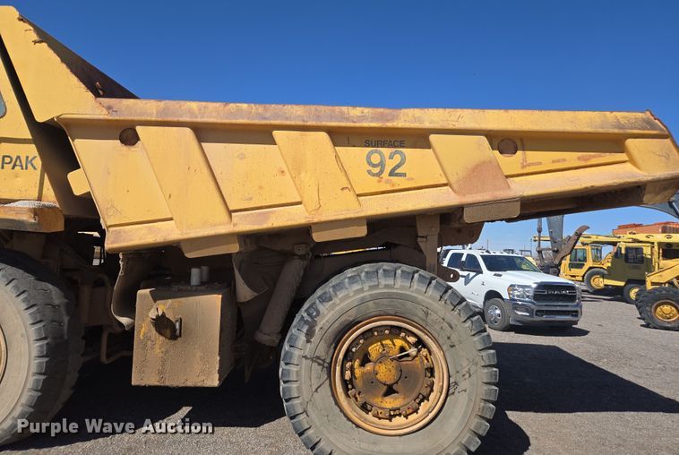 image for item DW1836 1988 Haulpak 140M haul truck