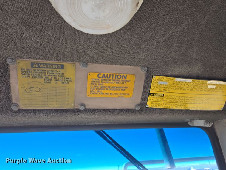 image for item DW1836 1988 Haulpak 140M haul truck