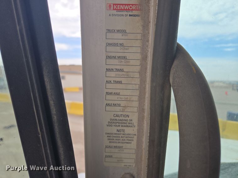 image for item DW1844 2009 Kenworth W900 ready mix truck