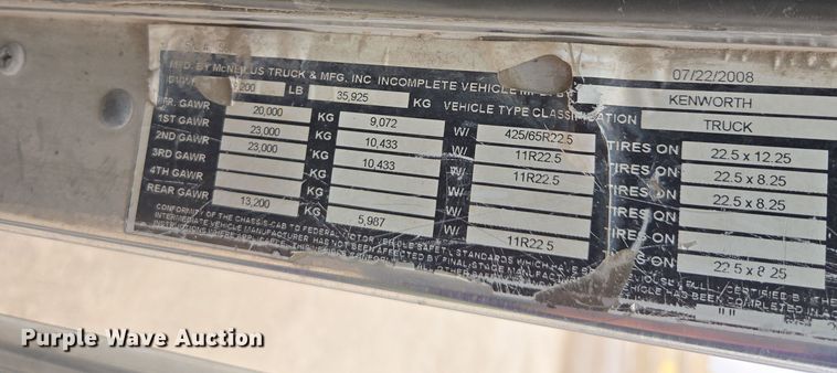 image for item DW1844 2009 Kenworth W900 ready mix truck