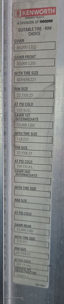 image for item DW1850 2009 Kenworth W900 ready mix truck