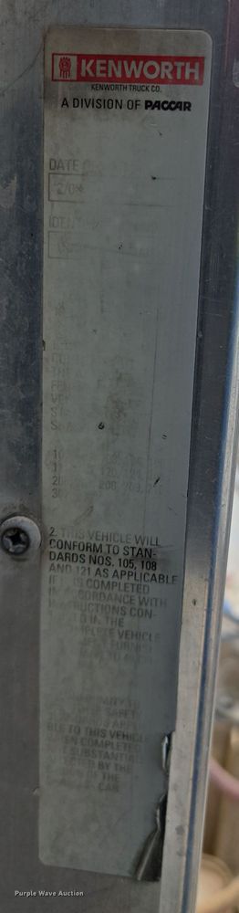 image for item DW1850 2009 Kenworth W900 ready mix truck