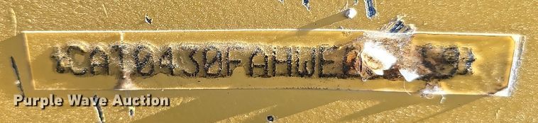 image for item DW3080 2017 Caterpillar 430F2 backhoe