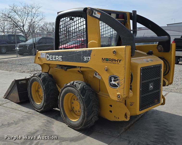 image for item DW3101 2007 John Deere 317 skid steer loader