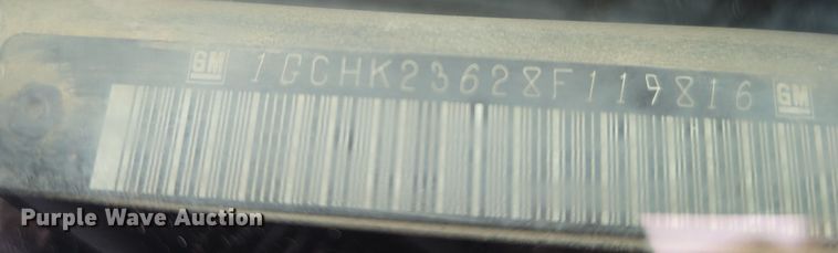 image for item DW3103 2008 Chevrolet Silverado 2500HD Crew Cab pickup truck