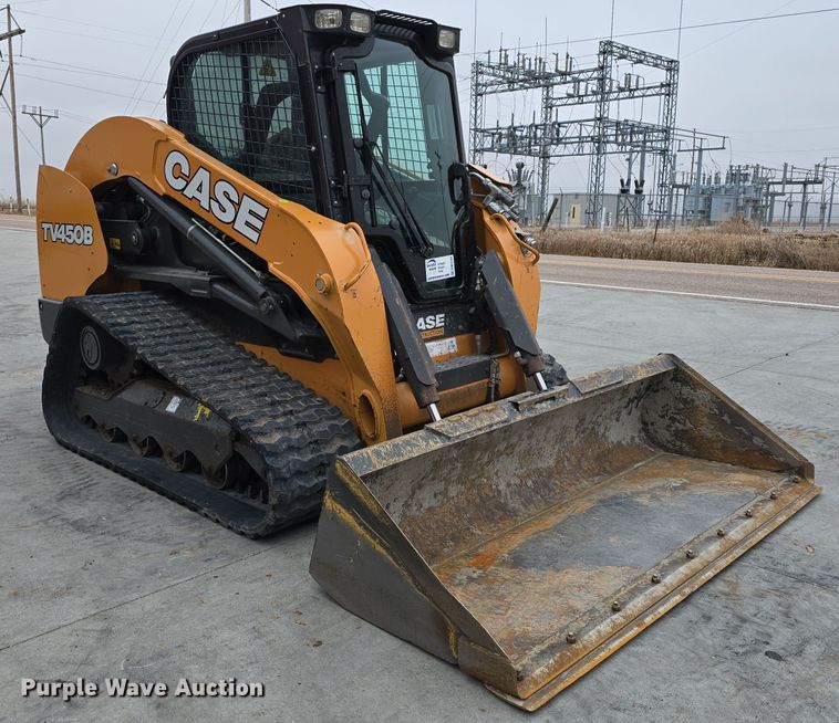 image for item DW3104 2020 Case TV450B tracked skid steer loader