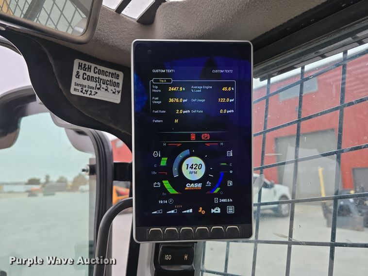 image for item DW3104 2020 Case TV450B tracked skid steer loader