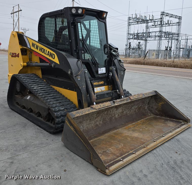 image for item DW3106 2019 New Holland C234 tracked skid steer loader