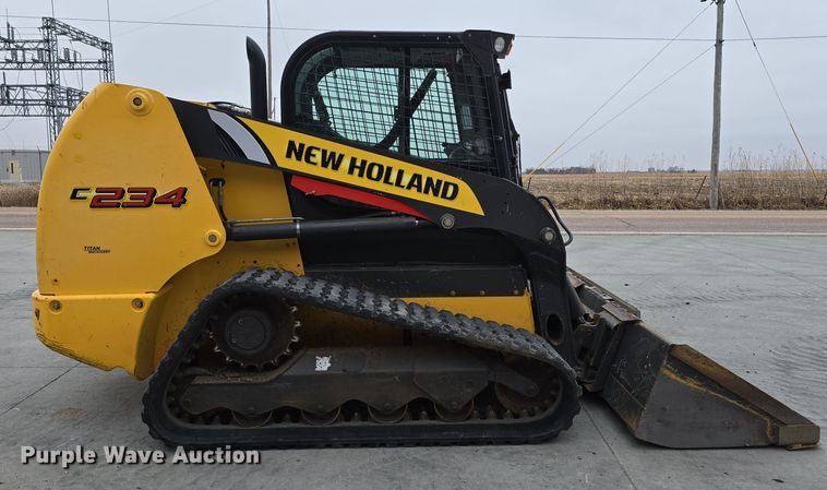 image for item DW3106 2019 New Holland C234 tracked skid steer loader