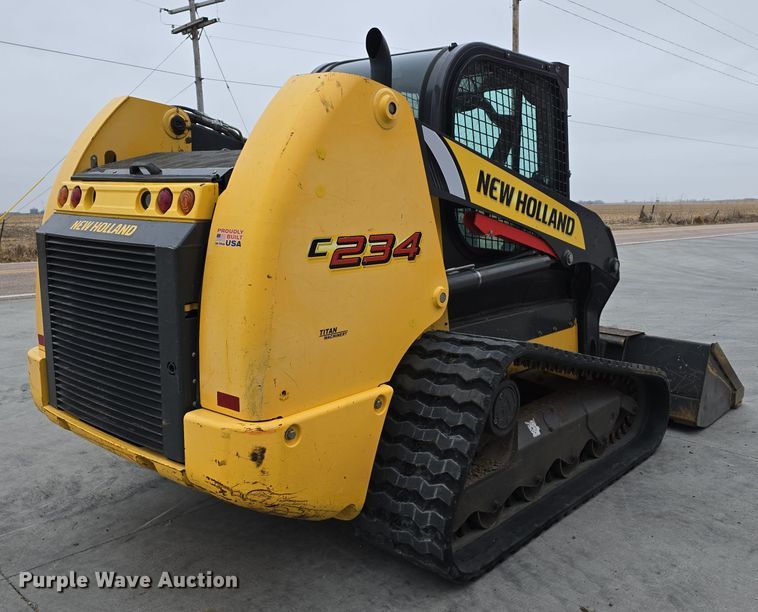 image for item DW3106 2019 New Holland C234 tracked skid steer loader