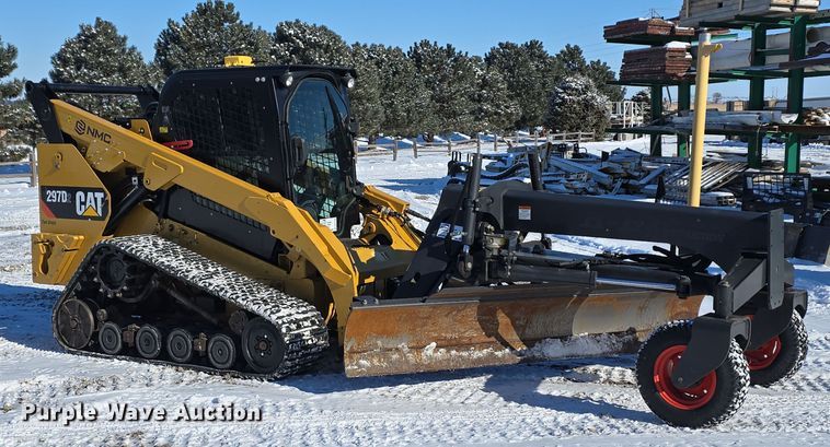 image for item DW3108 2016 Caterpillar 297 D2 tracked skid steer loader