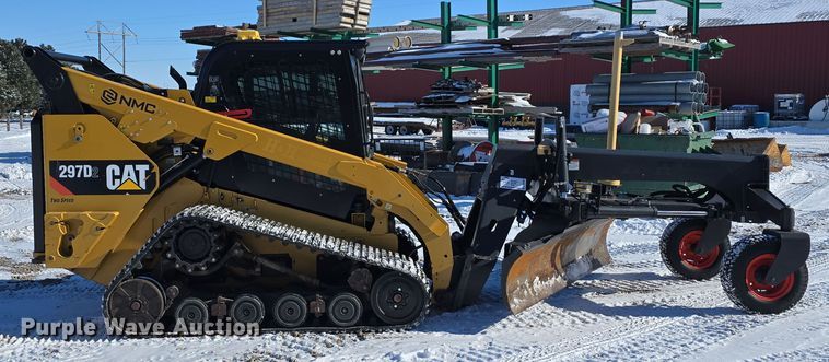 image for item DW3108 2016 Caterpillar 297 D2 tracked skid steer loader
