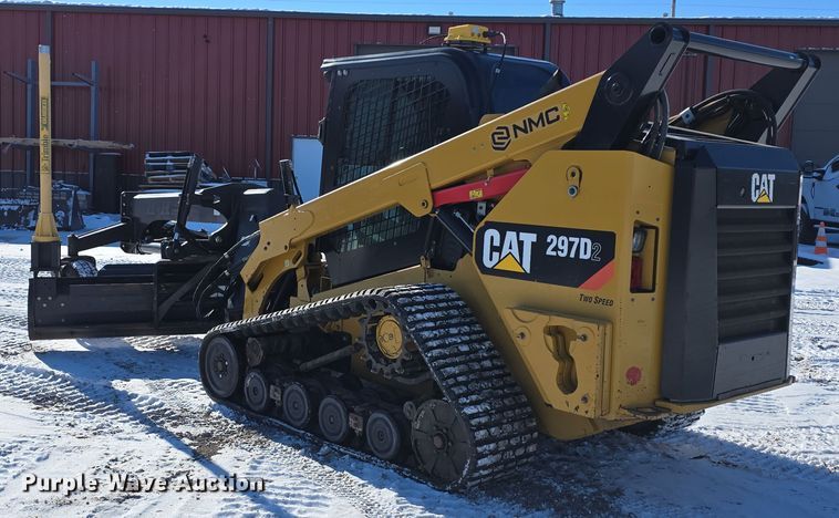 image for item DW3108 2016 Caterpillar 297 D2 tracked skid steer loader