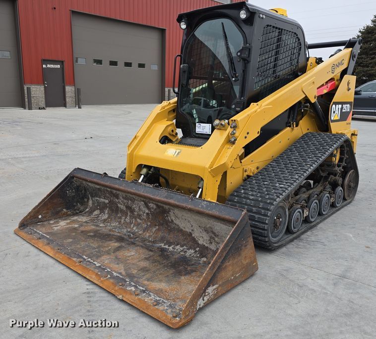 image for item DW3108 2016 Caterpillar 297 D2 tracked skid steer loader