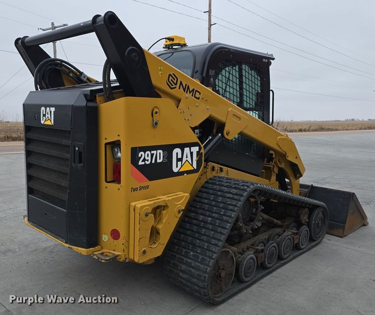 image for item DW3108 2016 Caterpillar 297 D2 tracked skid steer loader