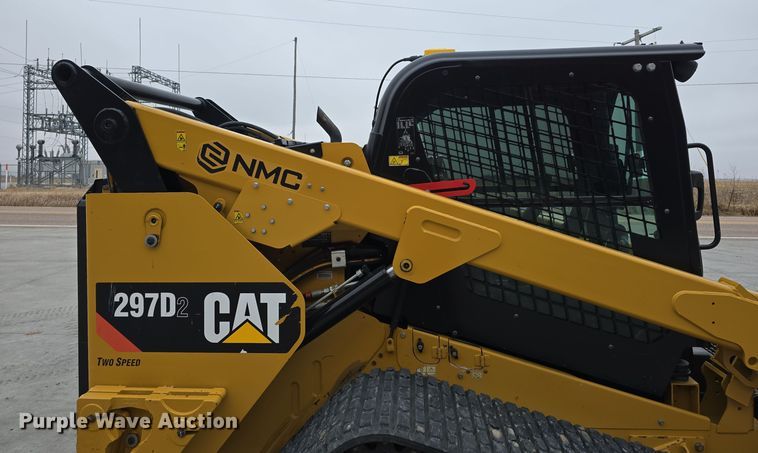 image for item DW3108 2016 Caterpillar 297 D2 tracked skid steer loader