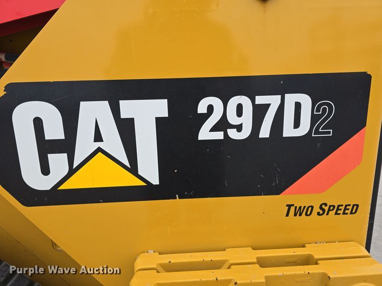 image for item DW3108 2016 Caterpillar 297 D2 tracked skid steer loader