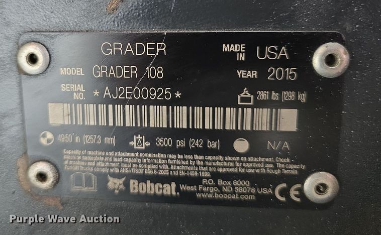 image for item DW3108 2016 Caterpillar 297 D2 tracked skid steer loader