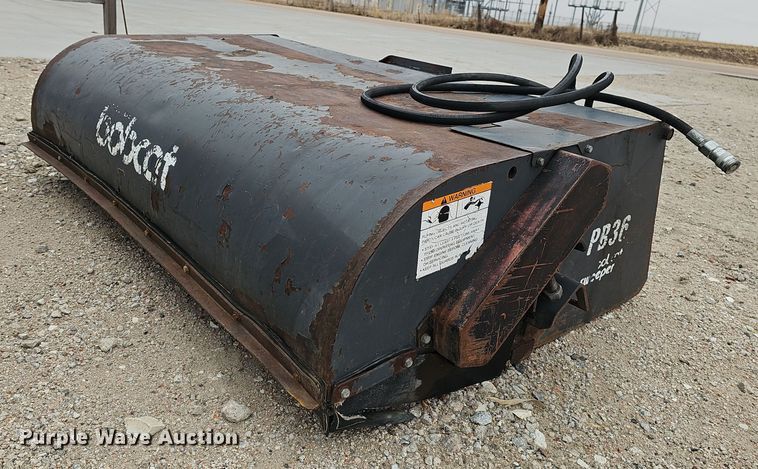image for item DW3109 Bobcat PB36 skid steer sweeper