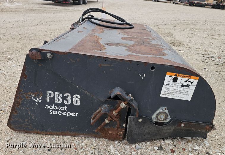 image for item DW3109 Bobcat PB36 skid steer sweeper