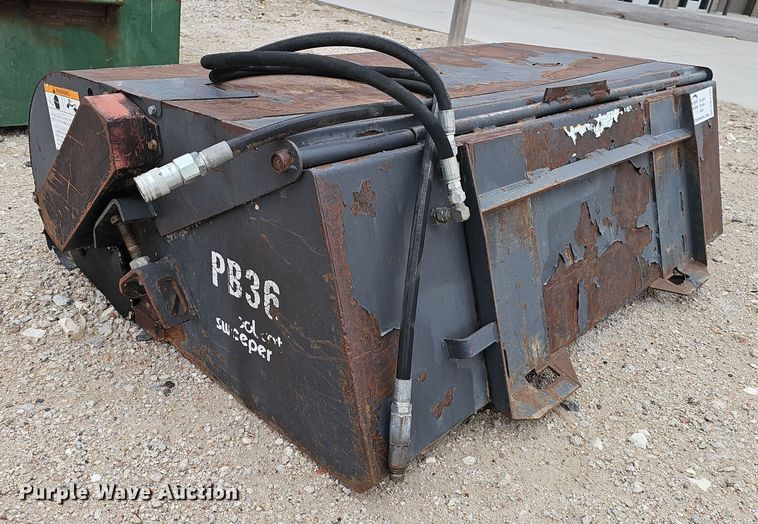image for item DW3109 Bobcat PB36 skid steer sweeper