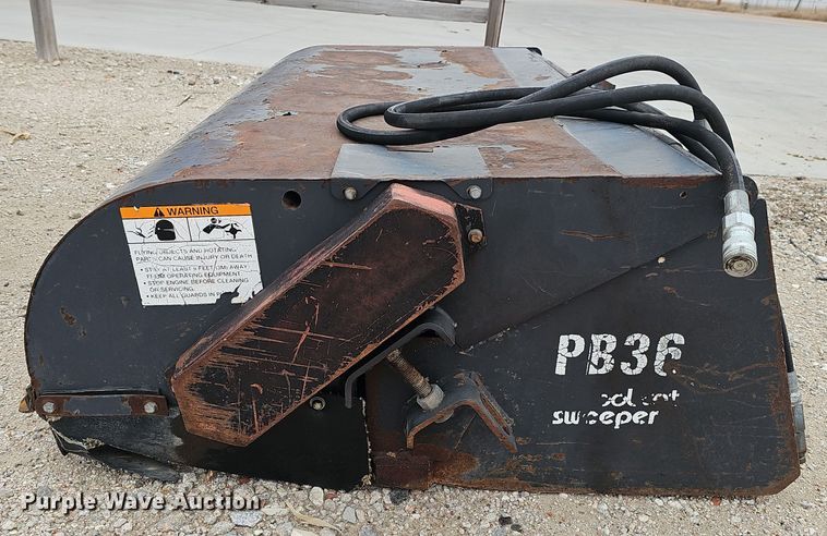 image for item DW3109 Bobcat PB36 skid steer sweeper