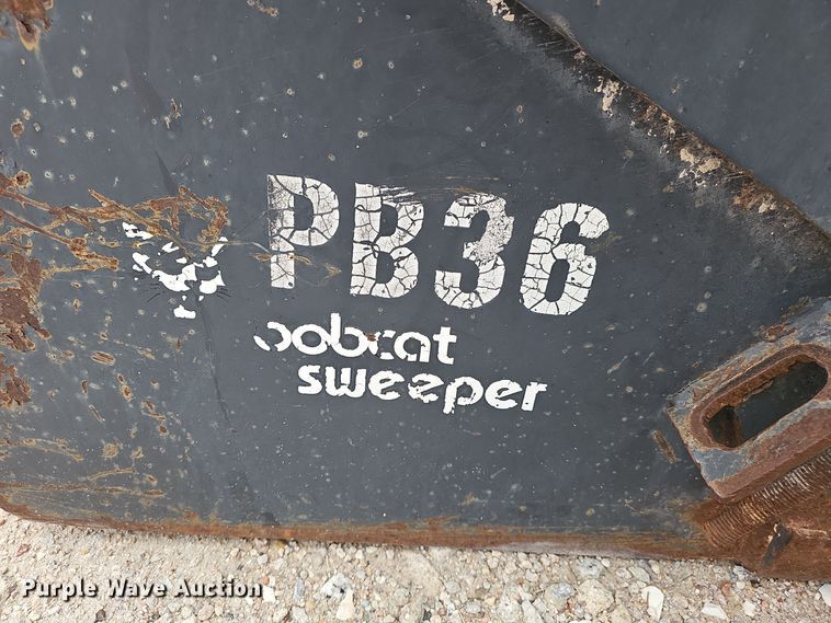 image for item DW3109 Bobcat PB36 skid steer sweeper