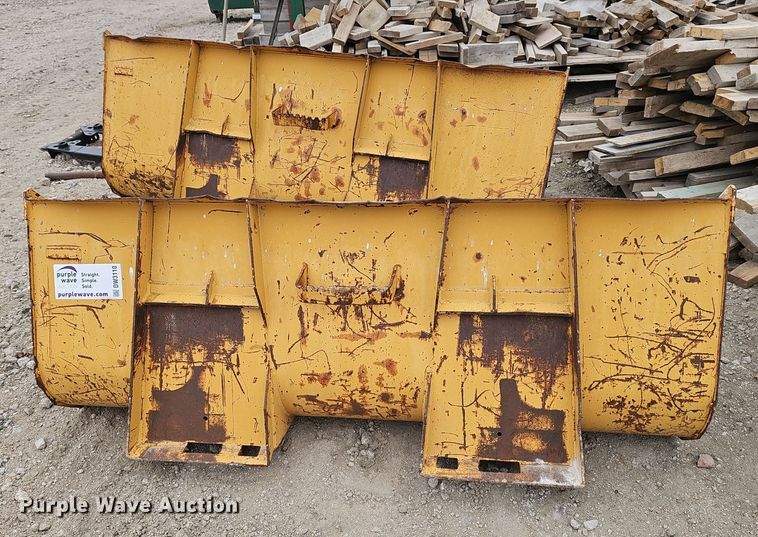 image for item DW3110 (2) Case skid steer buckets