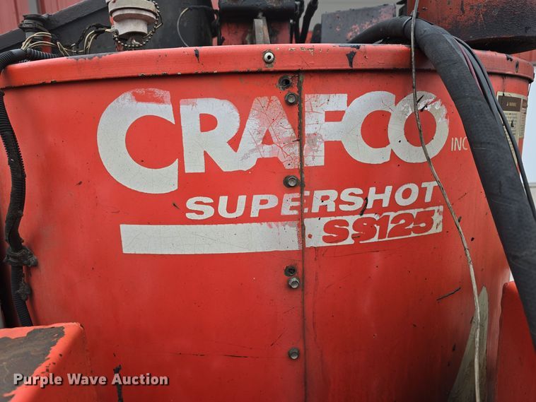 image for item DW3112 2001 Crafco SuperShot SS125 melter applicator