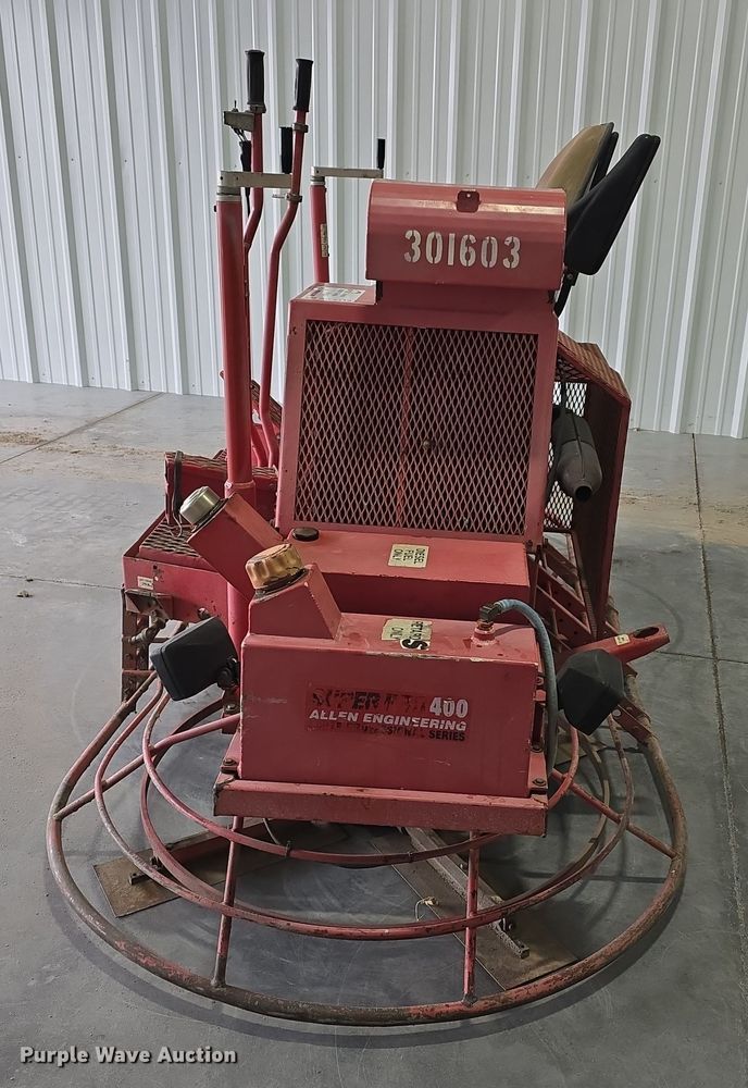 image for item DW3113 Razorback Rider Super Pro 400 power trowel