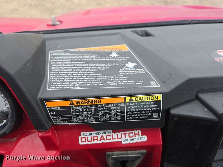 image for item DW3119 2015 Polaris Ranger 900 XP utility vehicle