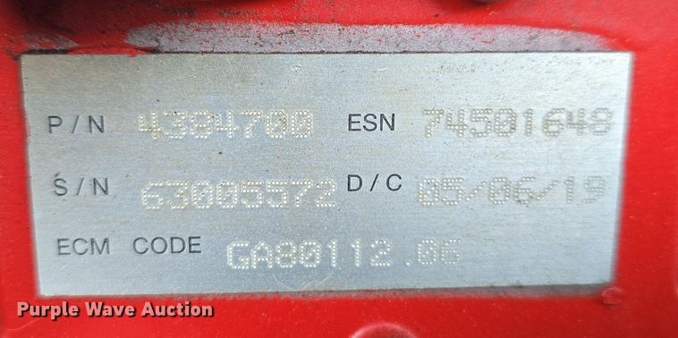 image for item DW3152 2019 Doosan P425/HP375 air compressor