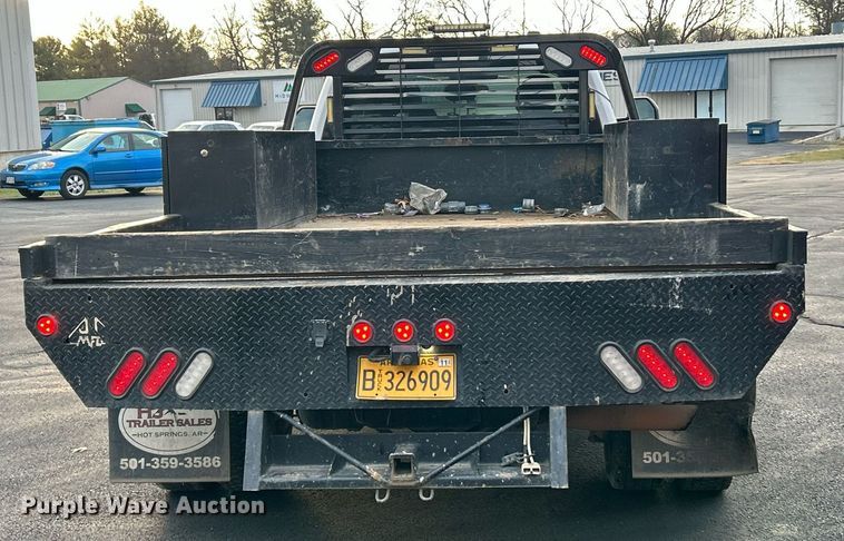 image for item DW3353 2022 Ford F450 Super Duty XL Crew Cab flatbed truck