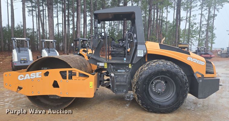 image for item EC3461 2019 Case SV212D single drum vibratory roller