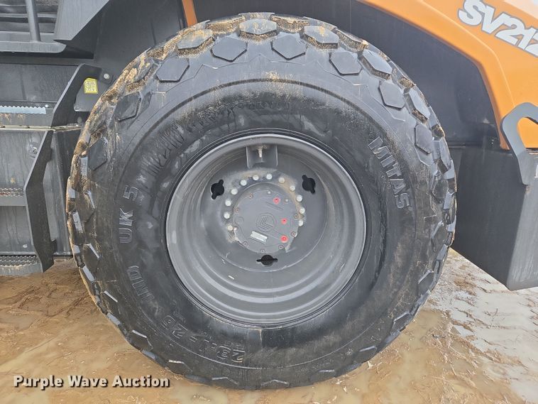 image for item EC3461 2019 Case SV212D single drum vibratory roller