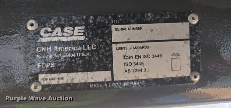 image for item EC3461 2019 Case SV212D single drum vibratory roller